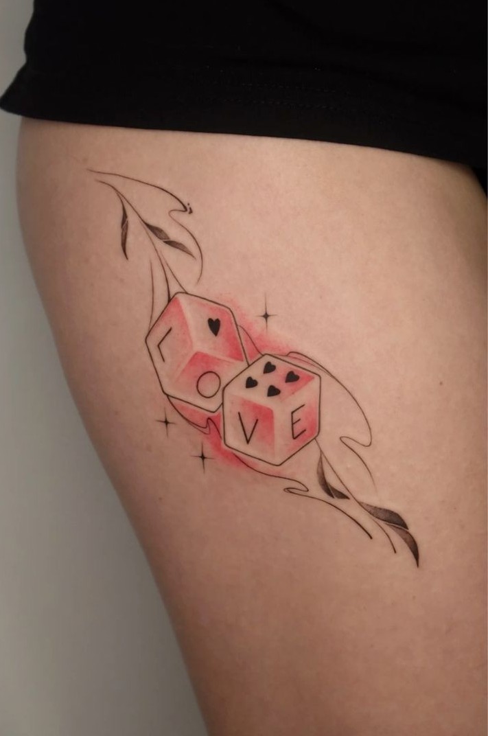 25 Dice Tattoo Ideas 2025 with Cool Flash Designs, Stencil Outlines &#038; Men’s Placement
