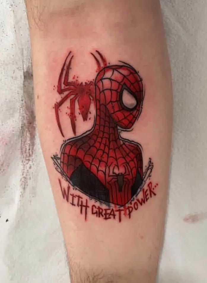 29 Spiderman Tattoo Ideas for Guys 2025 – Best Arm, Leg, Chest, Back, Hand &#038; Sleeve Designs