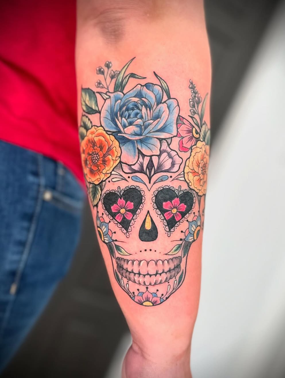 27 Sugar Skull Tattoo Designs for Women and Men 2025 – Color, Black &#038; White, Tiny