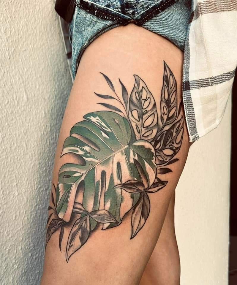 27 Leaf Tattoos 2025 Designs for Guys &#038; Girls – Fine line, Sleeve, Under breast &#038; Autumn ink Concepts