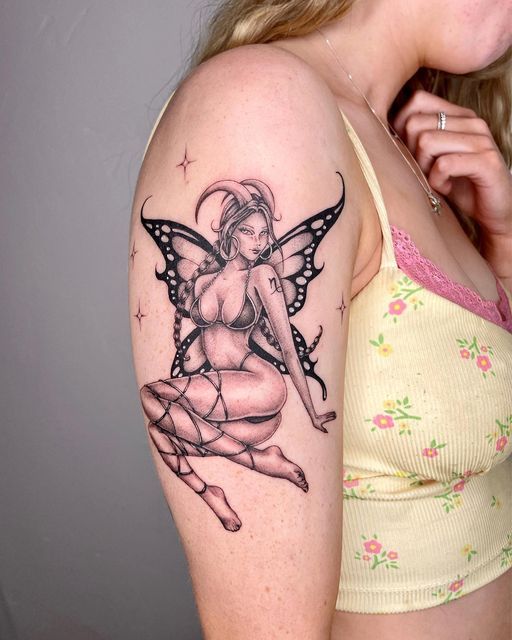 27 Fairy Tattoo Designs 2025: Spiritual, Gothic, Fineline &#038; Uncommon Ideas
