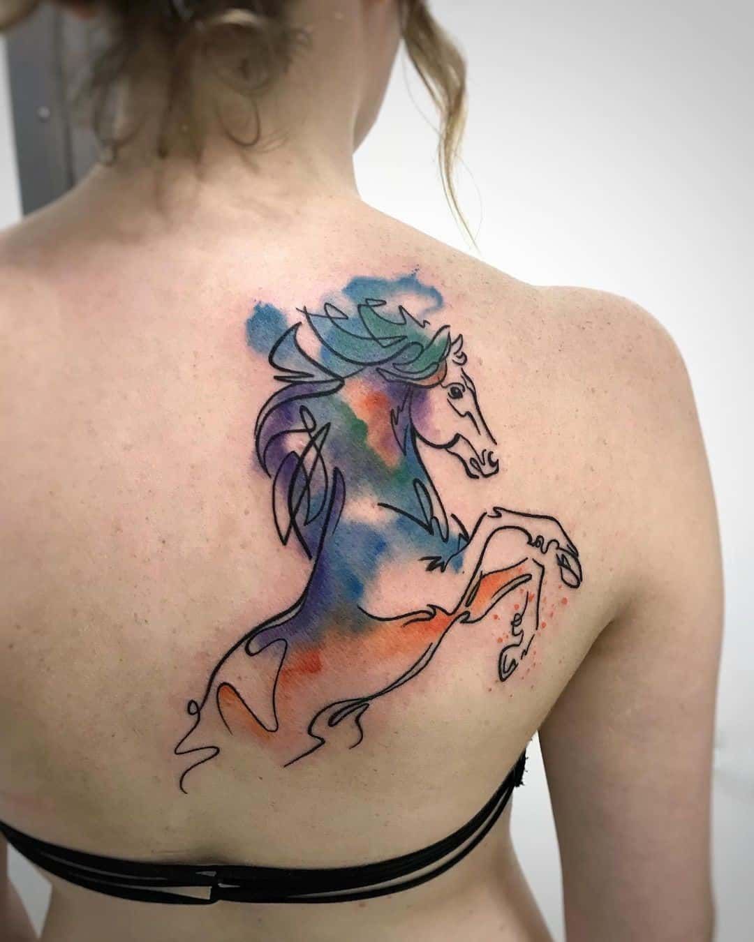 Horse Tattoo 25 Ideas 2025 for Men &#038; Women – Wild Mustangs, Minimalist Designs, Fine Line Art