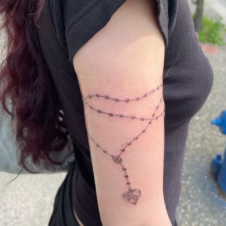 26 Rosary Tattoo Ideas 2025 for Wrist, Hand, Foot, Arm, and Ankle – Women Sleeve &#038; Men Sleeve Styles