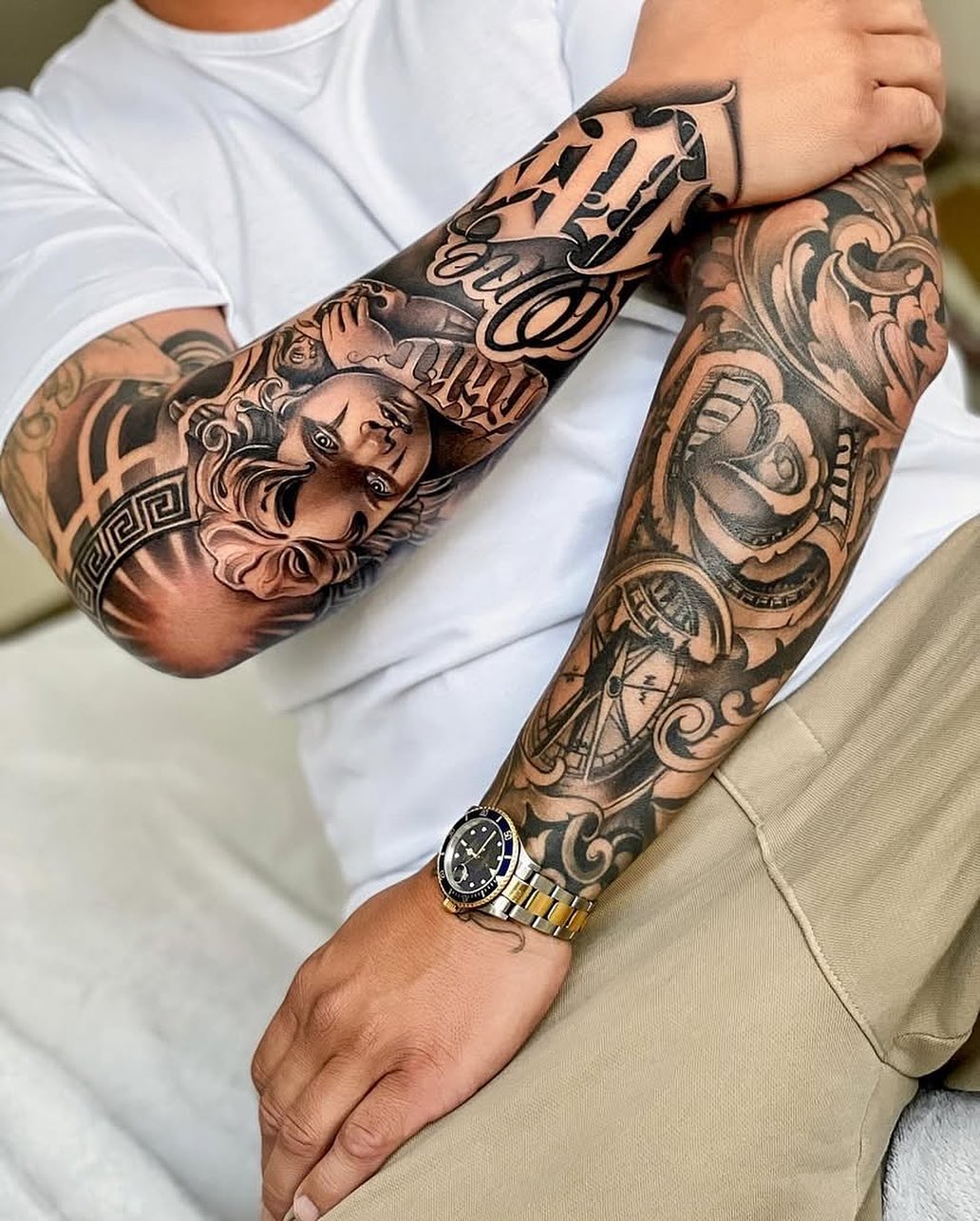 29 Forearm Tattoo Men Sleeve 2025: Unique Stencil Ideas, Meaningful Designs, Japanese Dragon