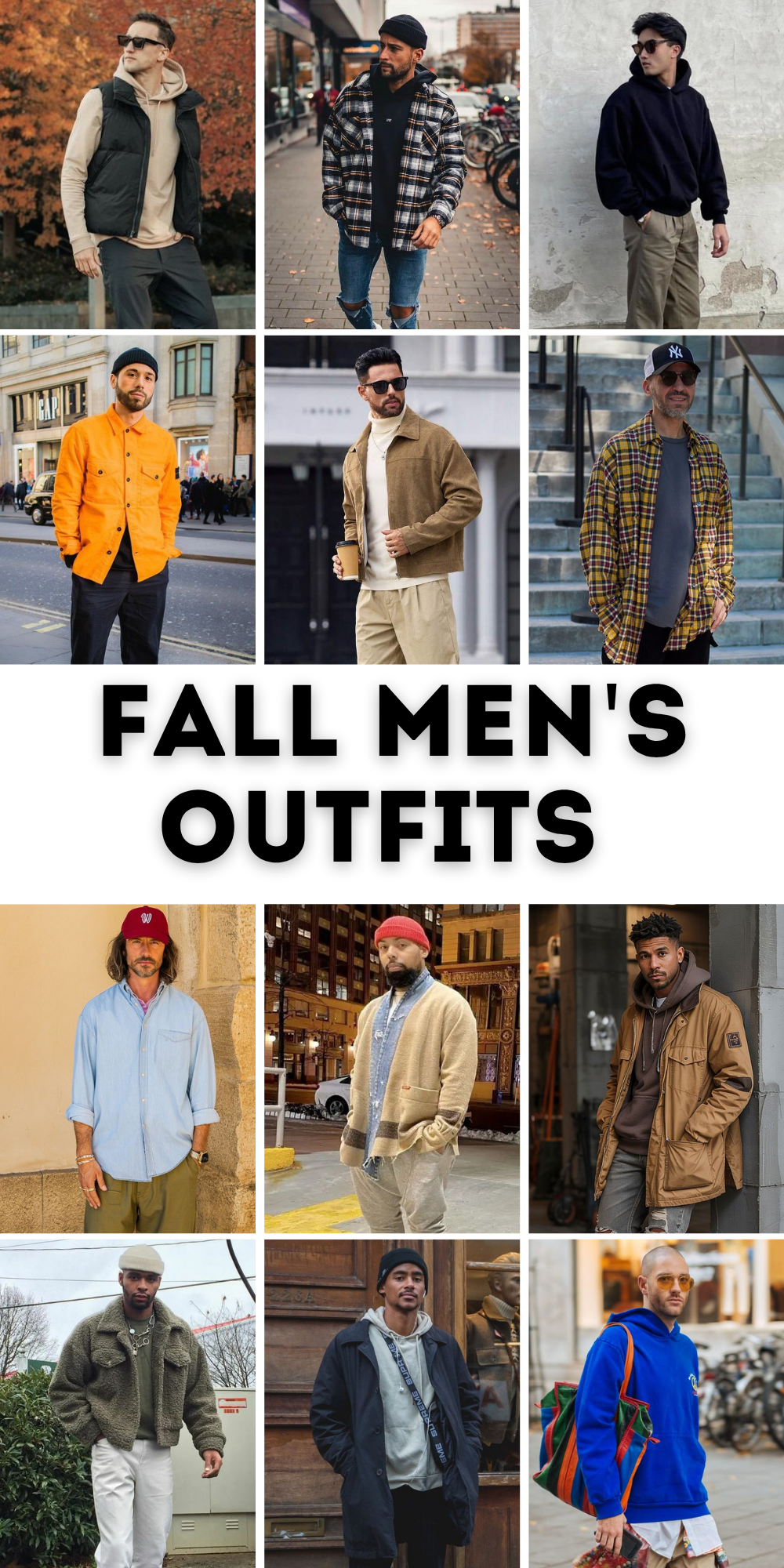 Fall Outfits Men 2025: 25 Aesthetic Streetwear, Smart Casual and Old Money and Autumn Street Styles