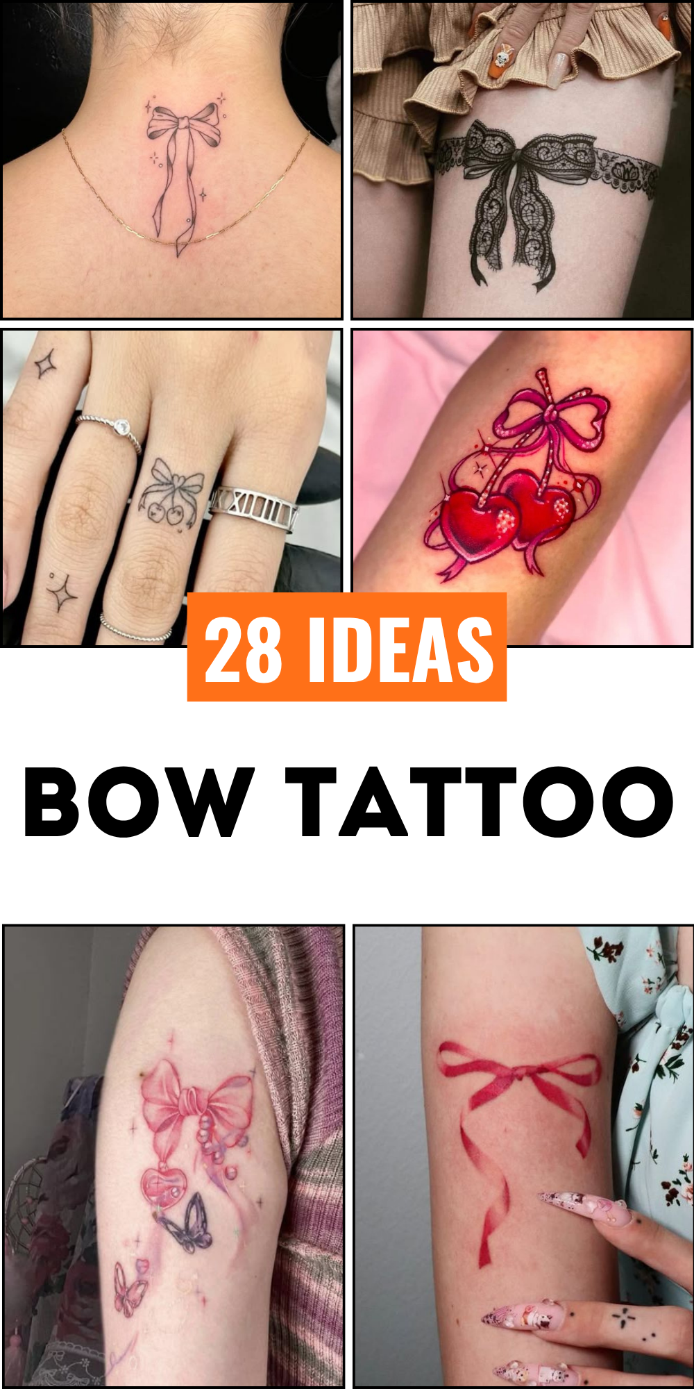 28 Stunning Bow Tattoo Designs and Placement Ideas for 2025 You’ll Want Immediately