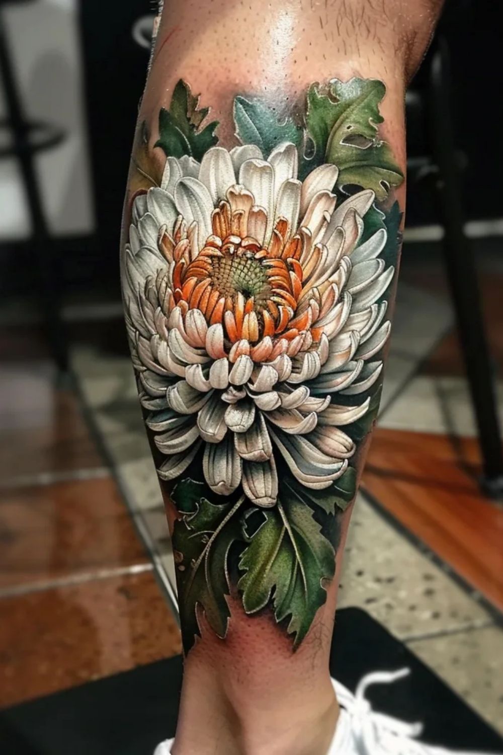 27 November Birth Flower Tattoo 2025 Ideas Featuring Chrysanthemums, Peony, Fine Line Designs