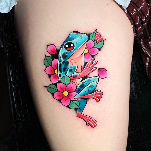 28 Frog Tattoo Ideas 2025 with Traditional, Cute, Japanese, Fine Line, and Color Flash Designs