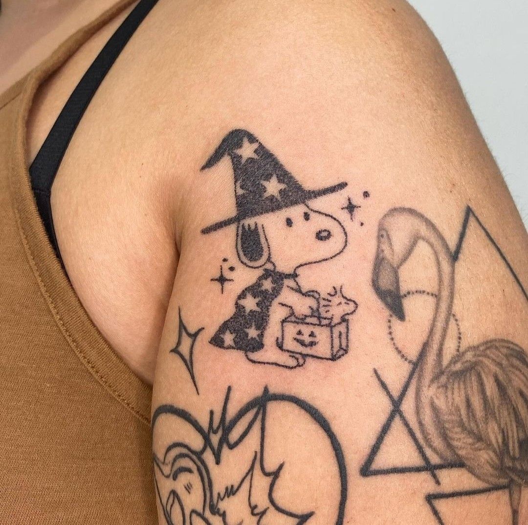Halloween Tattoo 27 Ideas 2025 with Flash Art, Fine Line, Sleeve Designs and Glitter Concepts