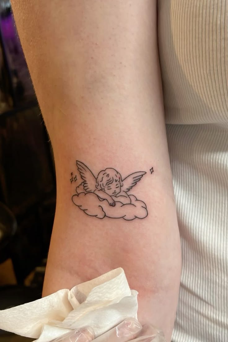28 Guardian Angel Tattoo 2025 Designs for Men and Women – Small Meaningful Art Styles