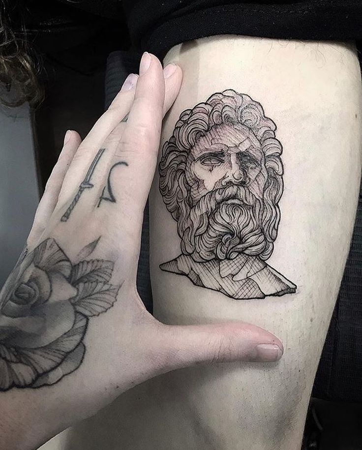 26 Zeus Tattoo Ideas 2025 for Sleeve, Forearm, and Full Back Designs with Greek Gods Mythology
