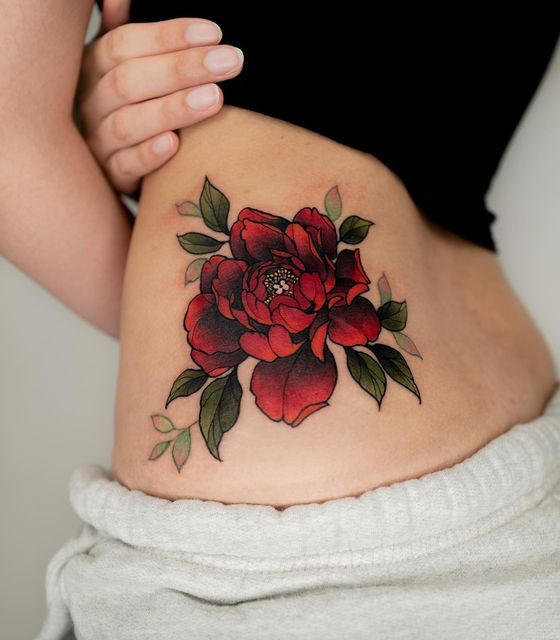 27 November Birth Flower Tattoo 2025 Ideas Featuring Chrysanthemums, Peony, Fine Line Designs