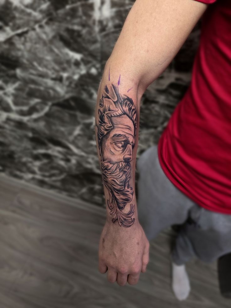 26 Zeus Tattoo Ideas 2025 for Sleeve, Forearm, and Full Back Designs with Greek Gods Mythology