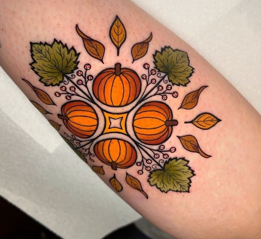 Fall Tattoo 26 Ideas 2025 for Women and Men – Sleeve Art, Fine Line and Halloween Ink