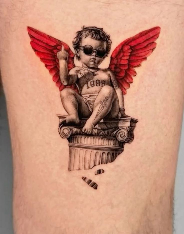 28 Guardian Angel Tattoo 2025 Designs for Men and Women – Small Meaningful Art Styles