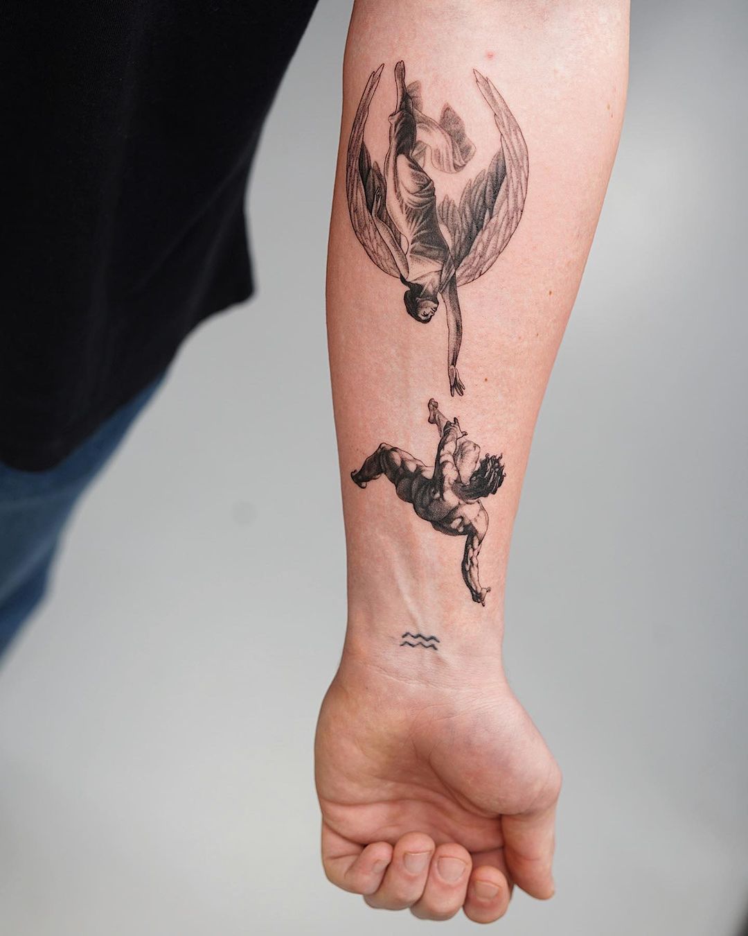28 Guardian Angel Tattoo 2025 Designs for Men and Women – Small Meaningful Art Styles