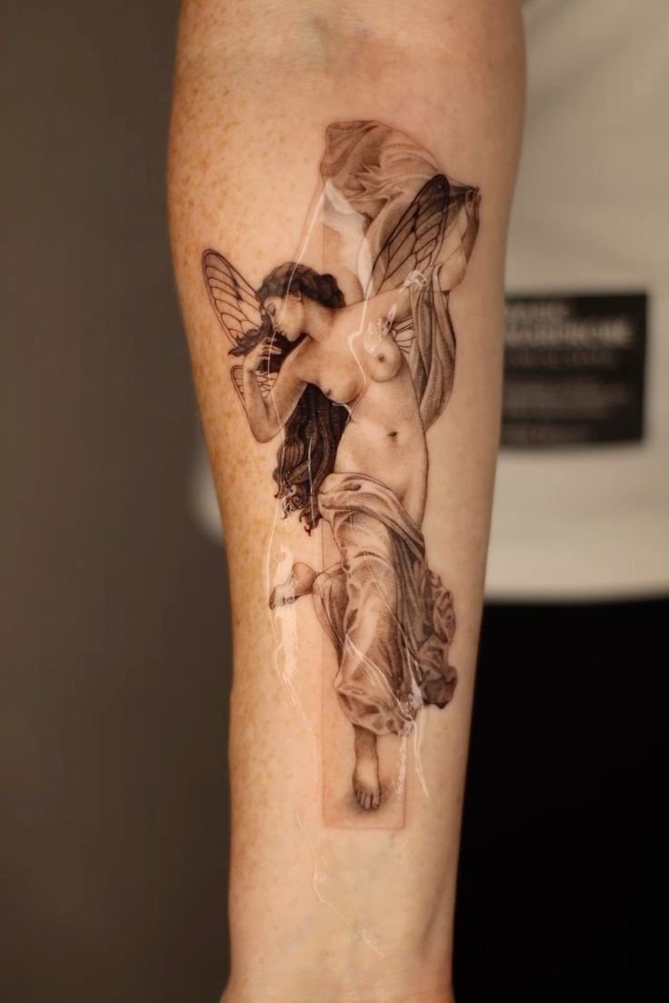 28 Guardian Angel Tattoo 2025 Designs for Men and Women – Small Meaningful Art Styles