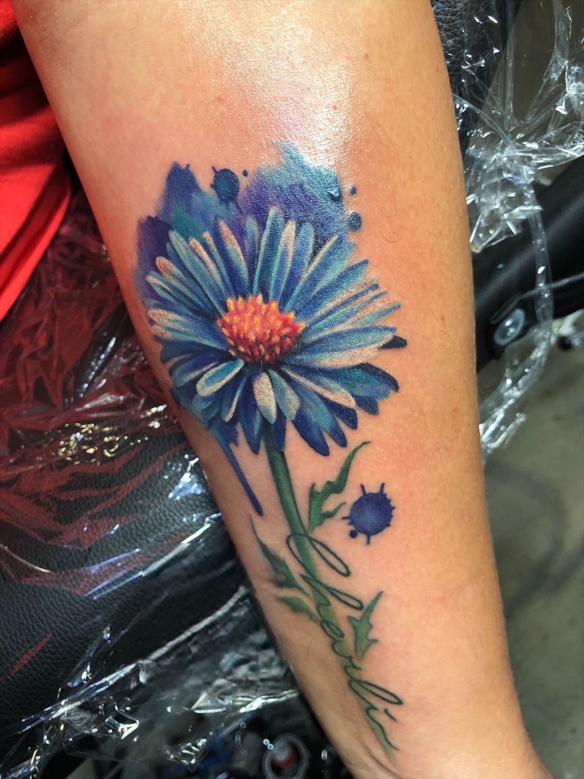 25 September Birth Flower Tattoo Ideas 2025: Aster Designs with Name, Color, Spine, and Memorial Ink Styles