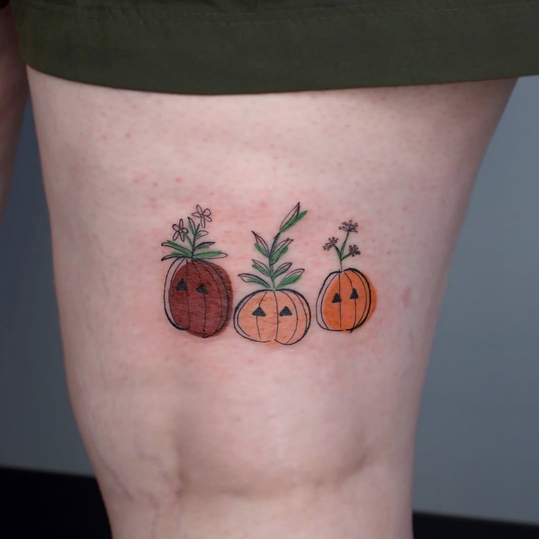 Fall Tattoo 26 Ideas 2025 for Women and Men – Sleeve Art, Fine Line and Halloween Ink
