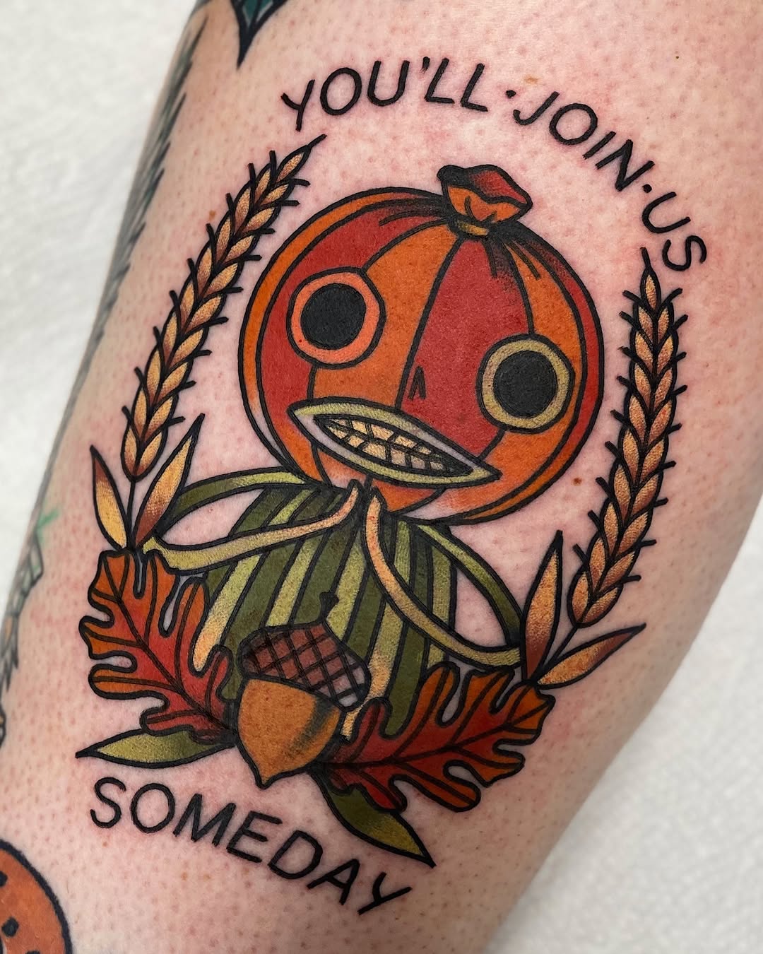 Fall Tattoo 26 Ideas 2025 for Women and Men – Sleeve Art, Fine Line and Halloween Ink