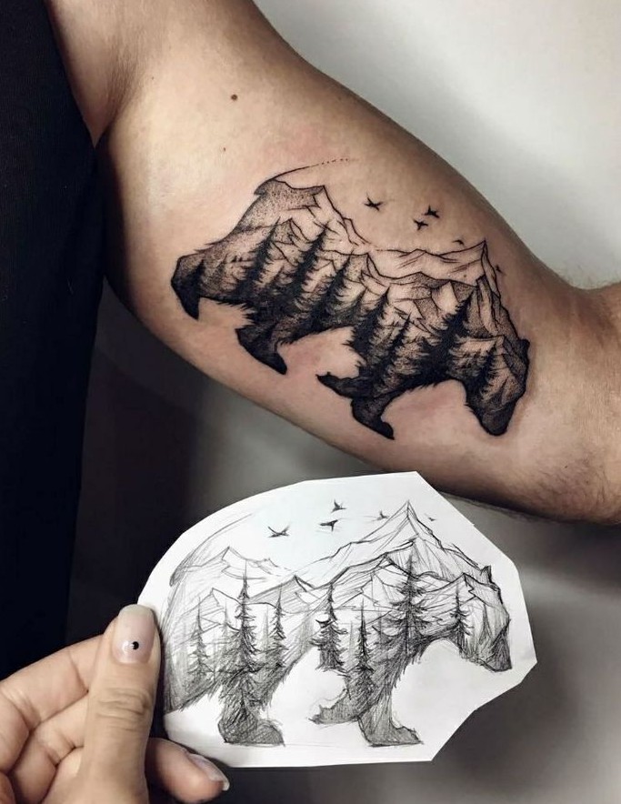 26 Forest Tattoo 2025 Designs for Men and Women | Small, Meaningful, First Tattoo Ideas