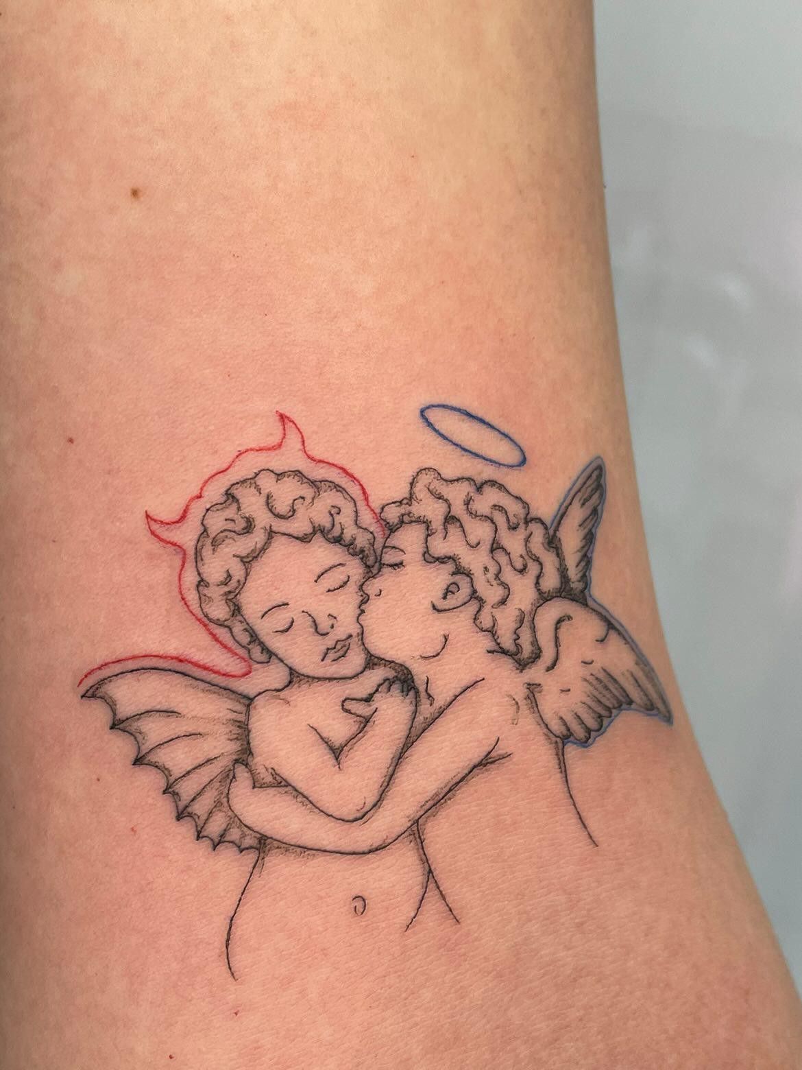 28 Guardian Angel Tattoo 2025 Designs for Men and Women – Small Meaningful Art Styles