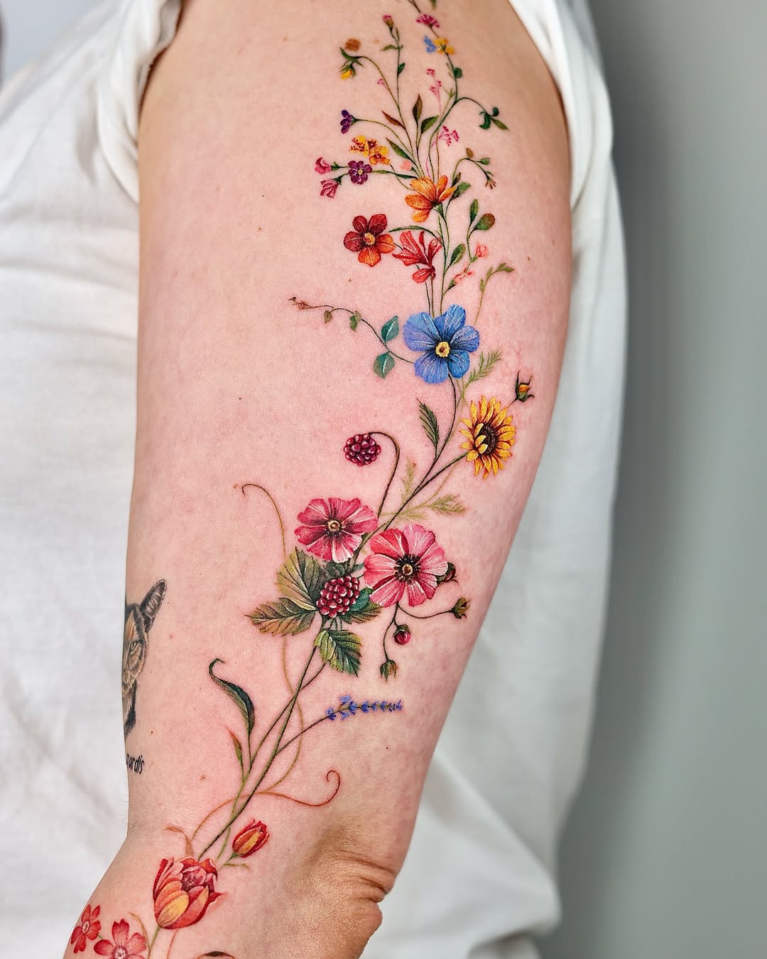 25 Vine Tattoo Designs for Women and Men – Sleeve, Arm, Shoulder, Traditional, Wrap Around Ideas