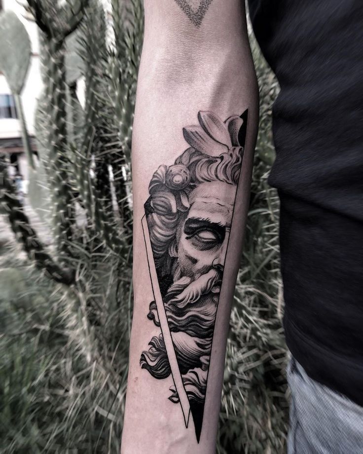 26 Zeus Tattoo Ideas 2025 for Sleeve, Forearm, and Full Back Designs with Greek Gods Mythology