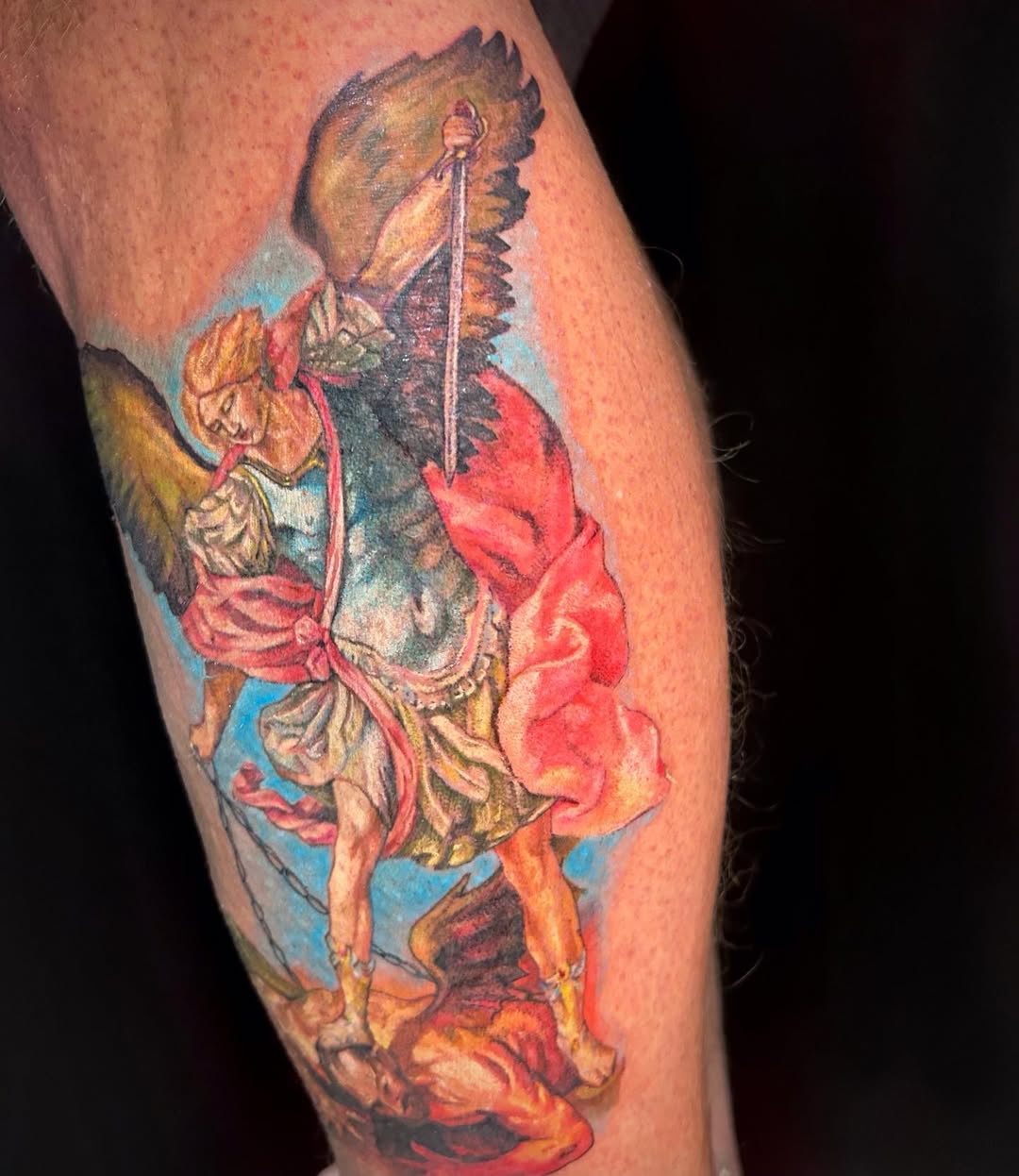 28 Archangel Michael Tattoo Designs for Men and Women – Realism, Sleeve, and Geometric Ideas