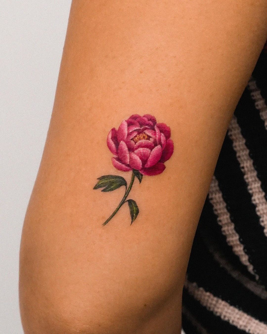 27 November Birth Flower Tattoo 2025 Ideas Featuring Chrysanthemums, Peony, Fine Line Designs