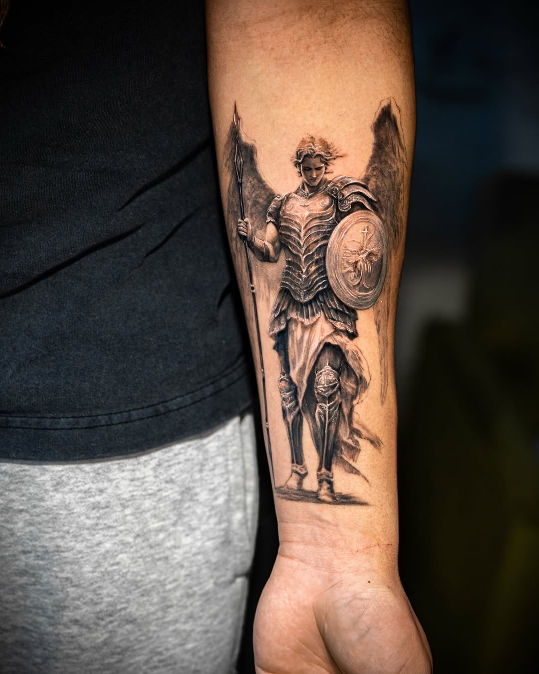 28 Archangel Michael Tattoo Designs for Men and Women – Realism, Sleeve, and Geometric Ideas