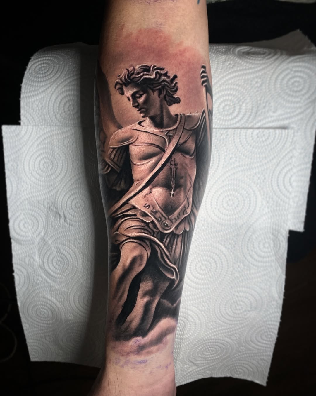 28 Archangel Michael Tattoo Designs for Men and Women – Realism, Sleeve, and Geometric Ideas
