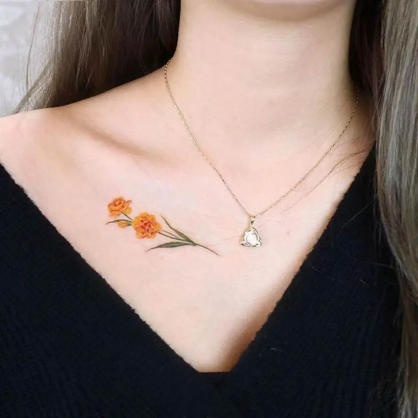 26 December Birth Flower Tattoo Ideas With Narcissus and Holly Designs for 2025
