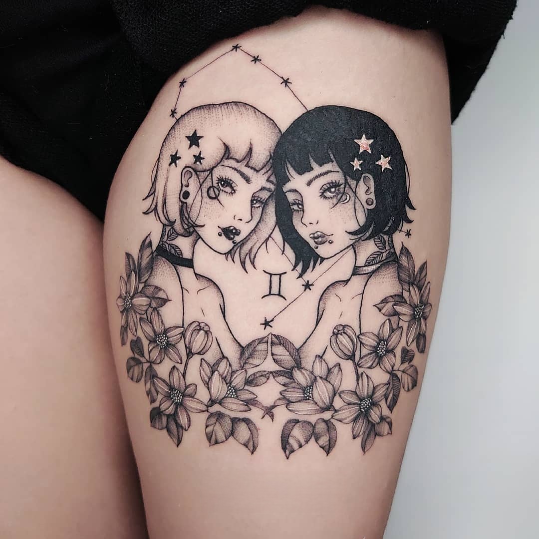 30 Gemini Tattoo Designs Full of Meaning and Style