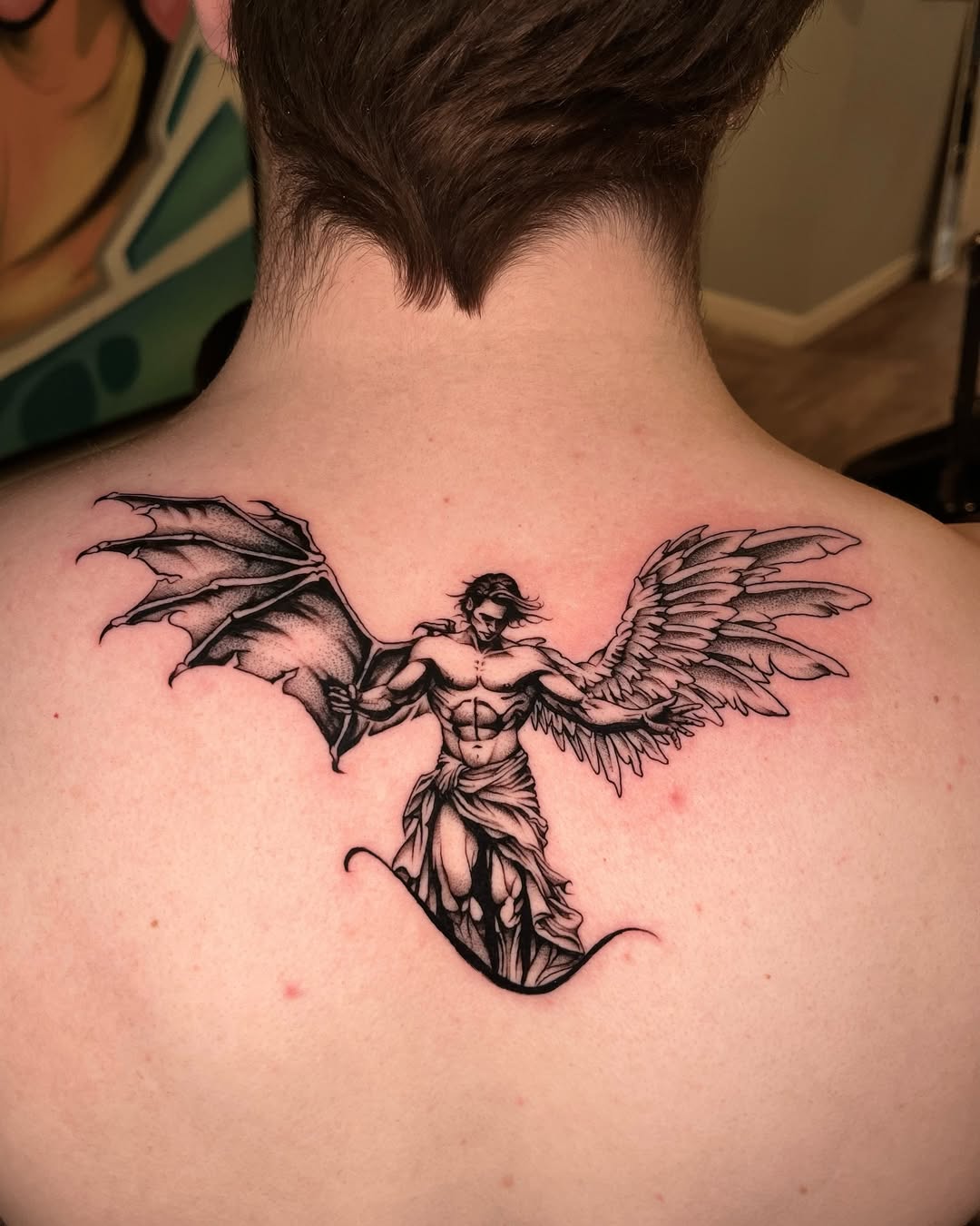 28 Guardian Angel Tattoo 2025 Designs for Men and Women – Small Meaningful Art Styles