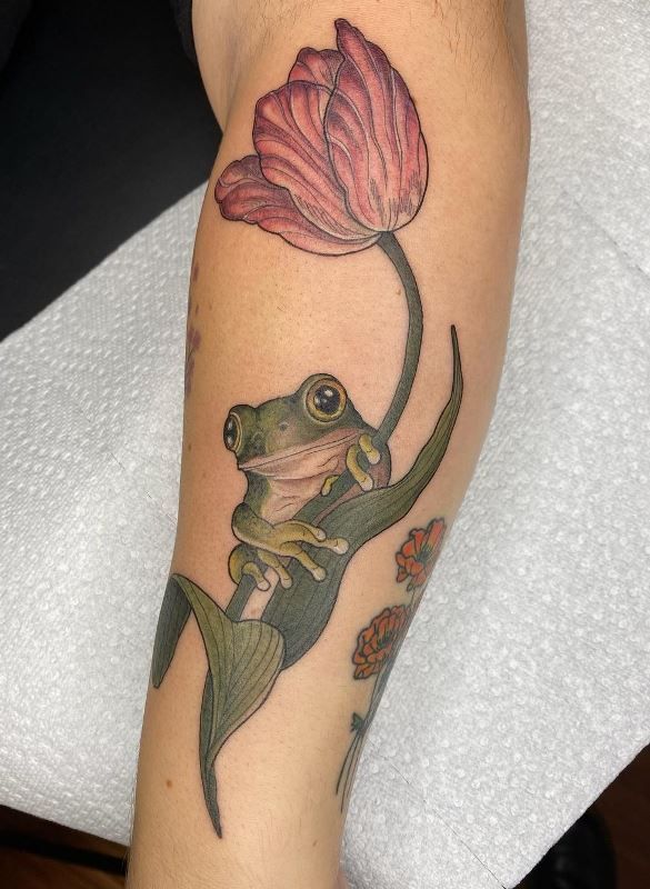 28 Frog Tattoo Ideas 2025 with Traditional, Cute, Japanese, Fine Line, and Color Flash Designs