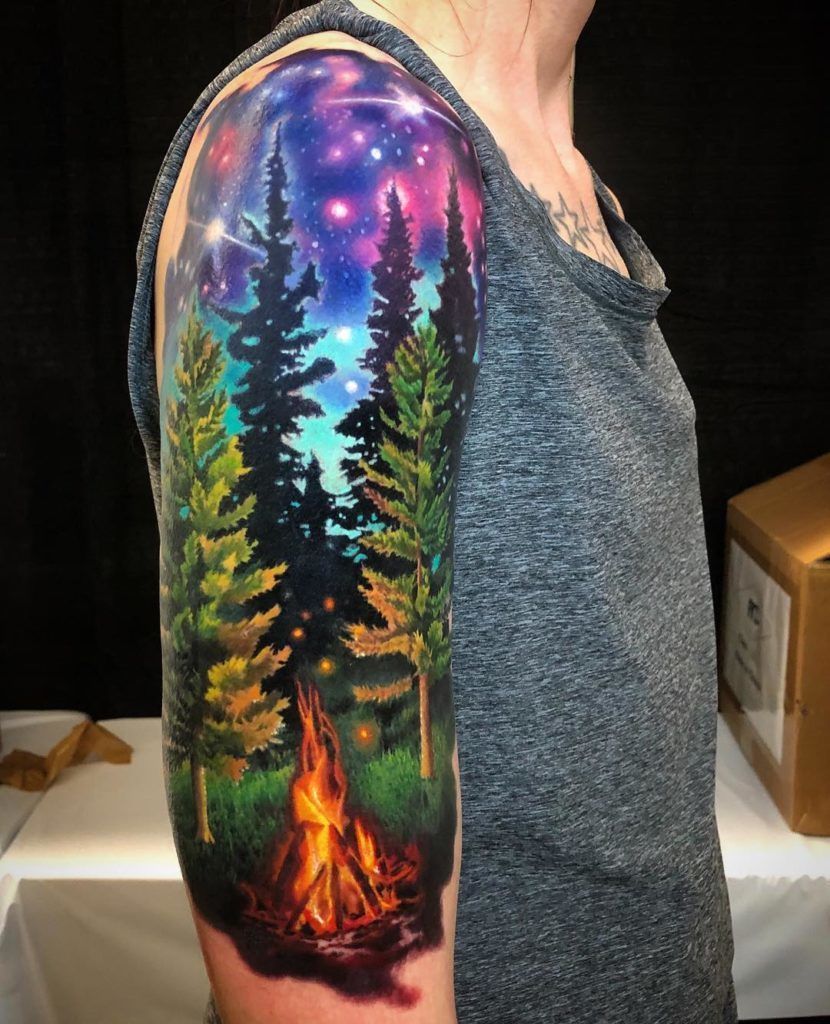 26 Forest Tattoo 2025 Designs for Men and Women | Small, Meaningful, First Tattoo Ideas