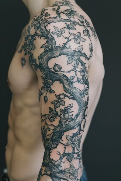 26 Forest Tattoo 2025 Designs for Men and Women | Small, Meaningful, First Tattoo Ideas