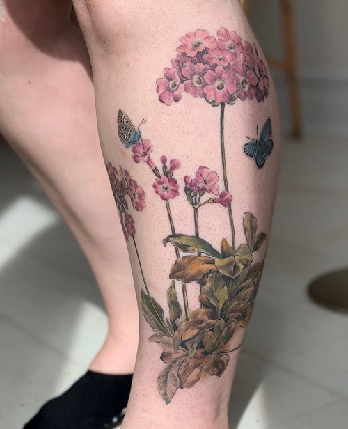 26 February Birth Flower Tattoo: Stunning Designs Inspired by Violets and Iris