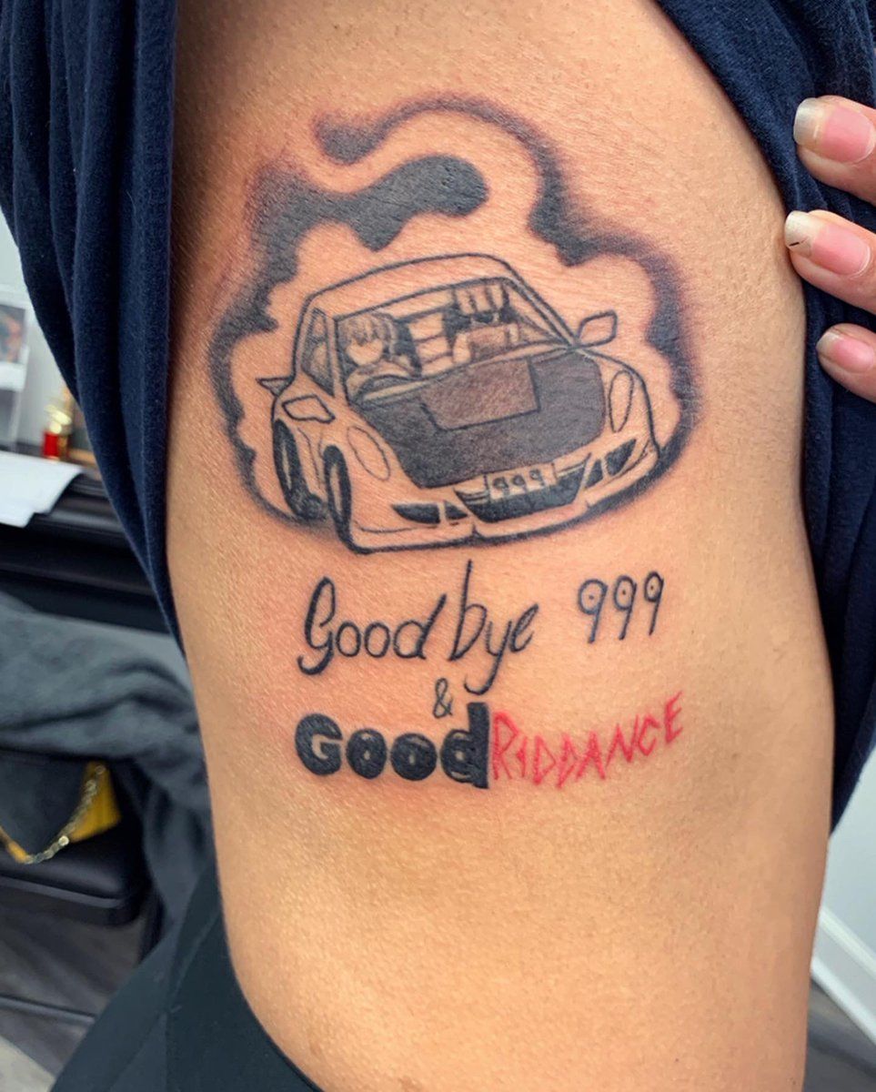 28 Juice WRLD Tattoo Ideas 999 Designs with Butterfly, Lyrics and Simple Matching Tattoo Inspiration