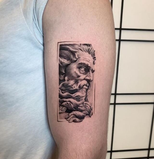 26 Zeus Tattoo Ideas 2025 for Sleeve, Forearm, and Full Back Designs with Greek Gods Mythology