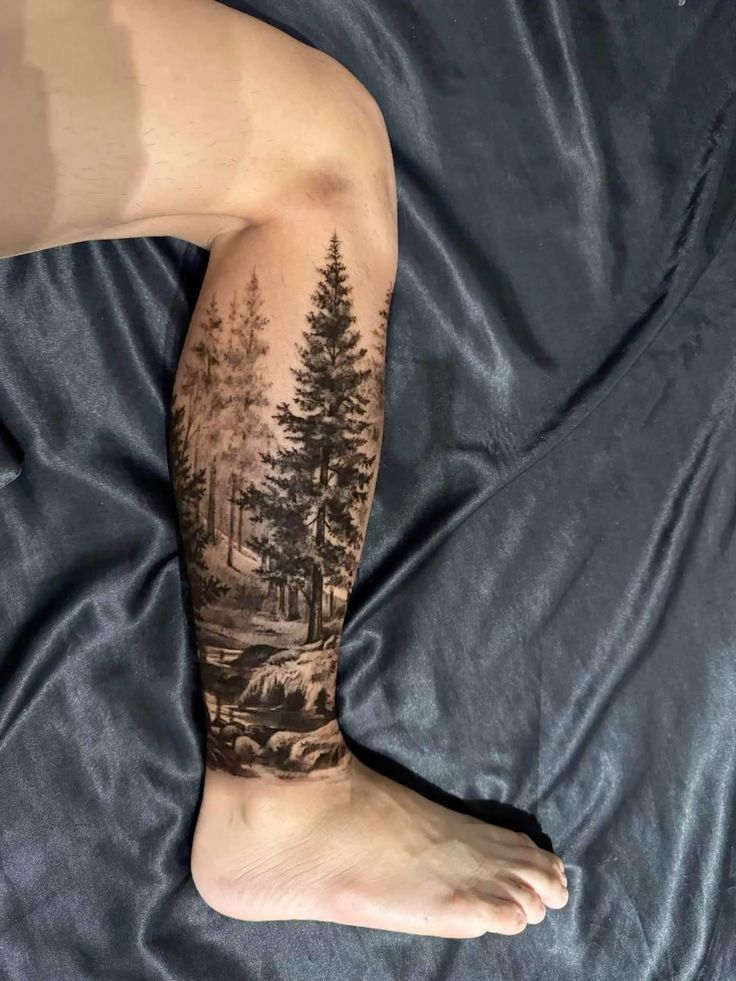 26 Forest Tattoo 2025 Designs for Men and Women | Small, Meaningful, First Tattoo Ideas