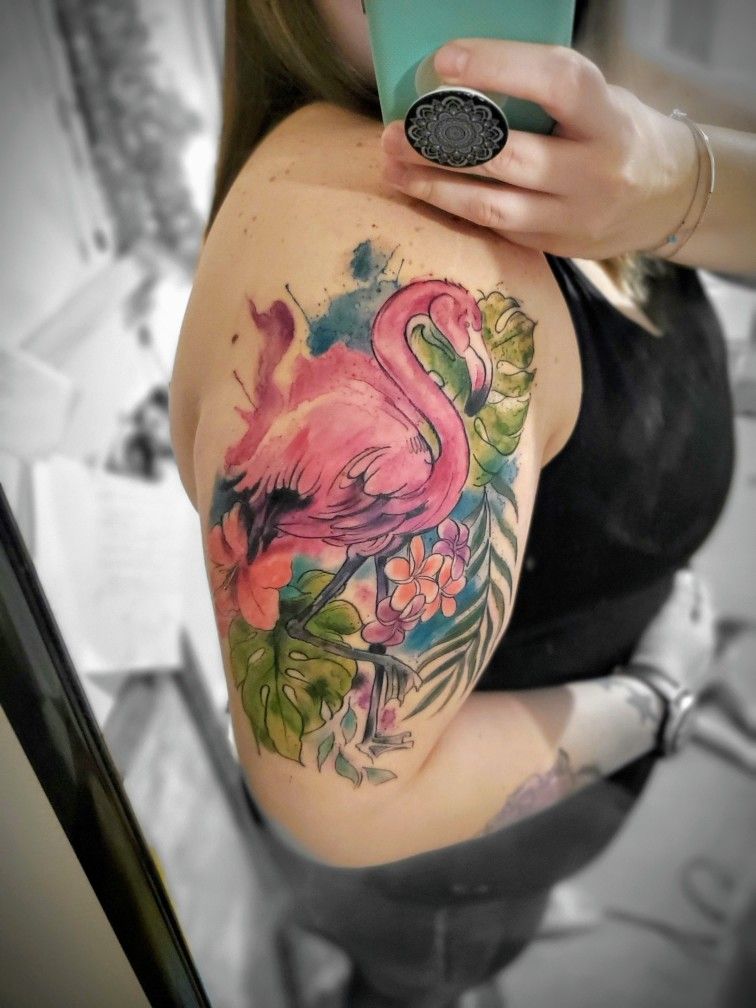 27 Flamingo Tattoo Ideas with Meaning for Women and Men | Minimalist, Traditional, and Creative Designs