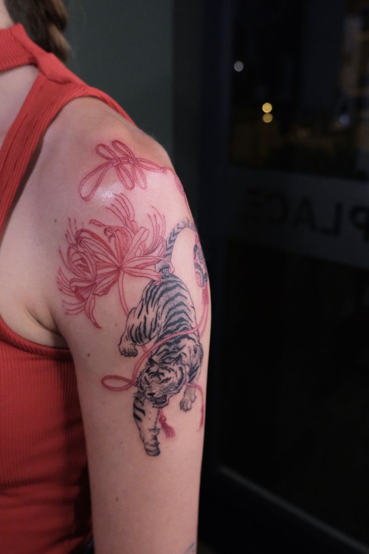 Japanese Tiger Tattoos – Traditional Designs, Sleeves, Chest &#038; Arm Ideas