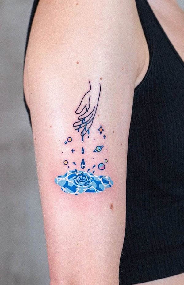28 Ocean Tattoo Ideas for Men and Women: Minimalist Waves, Sleeve Underwater Designs