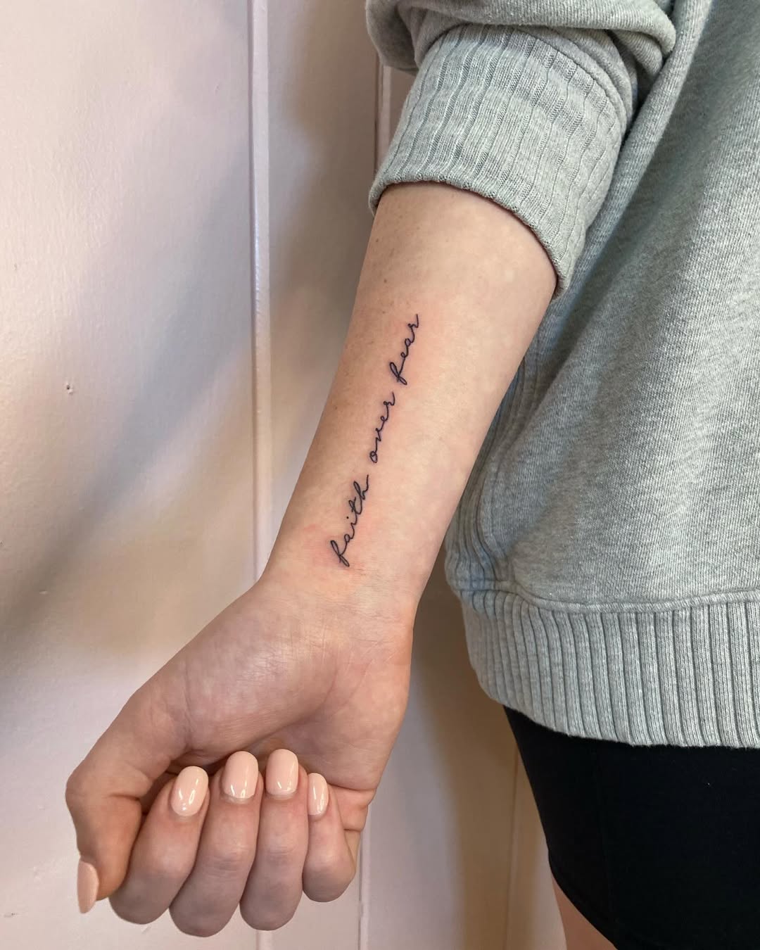 Faith Over Fear Tattoo 25  Designs That Inspire Strength and Courage