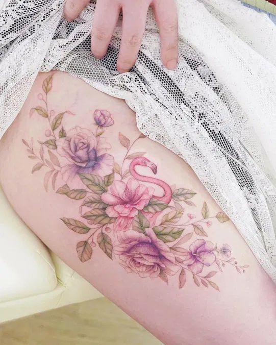 27 Flamingo Tattoo Ideas with Meaning for Women and Men | Minimalist, Traditional, and Creative Designs