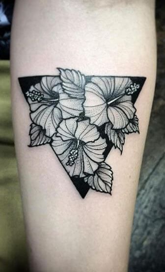 Hibiscus 27 Tattoo Ideas with Sleeve, Shoulder, Arm, Thigh &#038; Back Designs