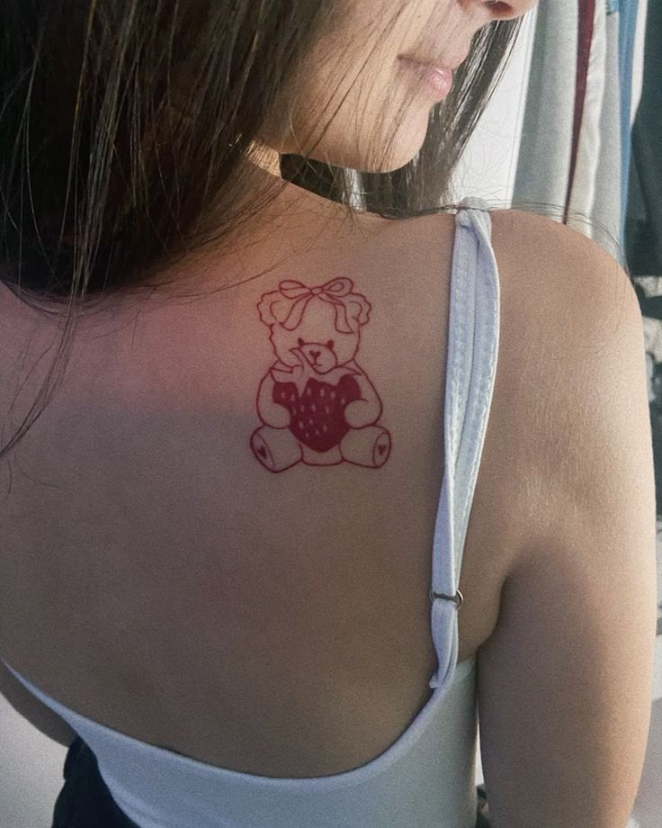 30 Teddy Bear Tattoo Designs 2025 – Cute, Realistic, Fine Line, Matching, Feminine &#038; Dark Tattoo Ideas