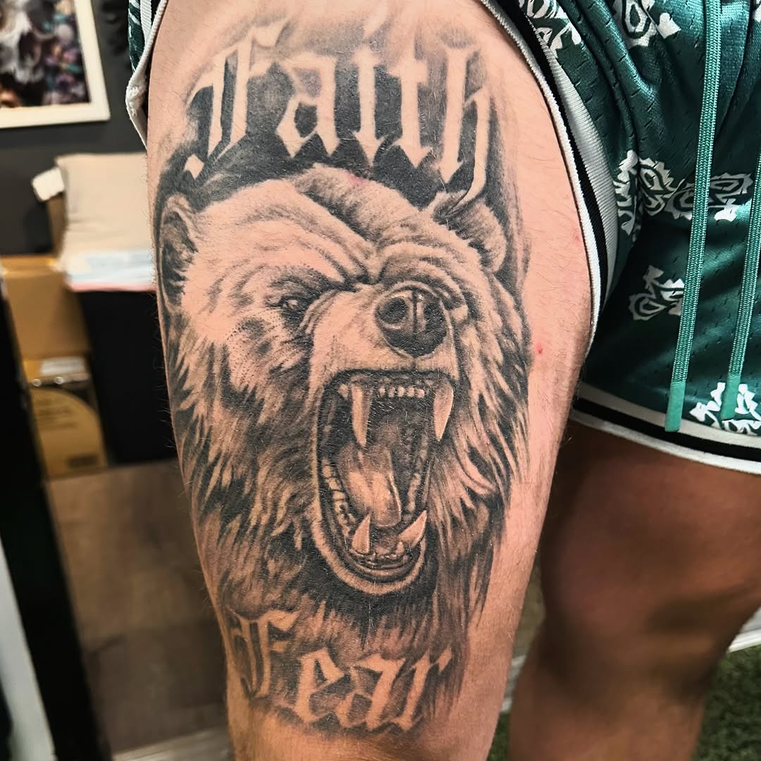 Faith Over Fear Tattoo 25  Designs That Inspire Strength and Courage